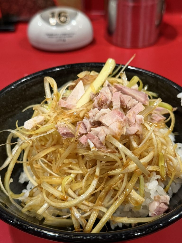 我道家さん 王道ネギ豚丼